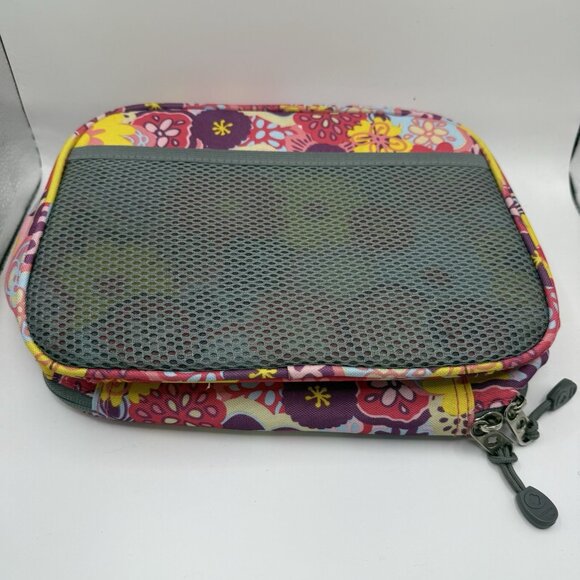 J World New York Lola Floral Insulated Lunch Bag Lunchbox Mesh Pocket - Picture 2 of 5